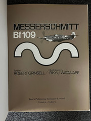 Messerschmitt Bf 109 by Robert Grinsell with folded Pages