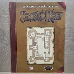 Masterwork Maps: Chasbin Keep – Dark Furies Publishing D20 System RPG D&D 3e