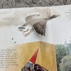 The Pop-Up Book Of Gnomes With Animals, 1983 Illustrated 1st Ed. Abrams Uniebock