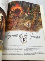 GNOMES Wil Huygen Rien Poortvliet 1977 Hardcover Harry N. Abrams DJ Brown