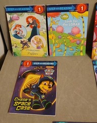 Step Into Reading- 6 Level 1 & 5 Level 2 Readers 11 Book Lot Some with Stickers!