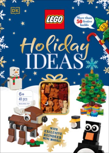 LEGO Holiday Ideas: With Exclusive Reindeer Mini Model – Hardcover – VERY GOOD