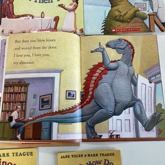 Jane Yolen Mark Teague How Do Dinosaurs Preschool Story 8 Children’s Book Lot