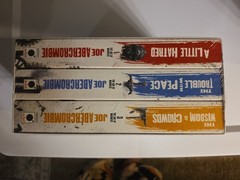 Joe Abercombie Age Of Madness Trilogy Box Set – New – Unopened In Shrinkwrap
