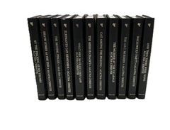 AGATHA CHRISTIE Lot of 11 Mystery Collection Hardcover Leatherette Books BANTAM