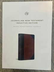ESV Journaling New Testament : Trutone, Brown/Cordovan, Portfolio