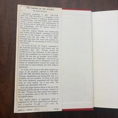 Parson of the Island by Wallace, Adam Book Rev. Joshua Thomas 1978