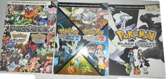 Official POKEMON Black and White Strategy Guide Volume With All Posters Lot Of 3