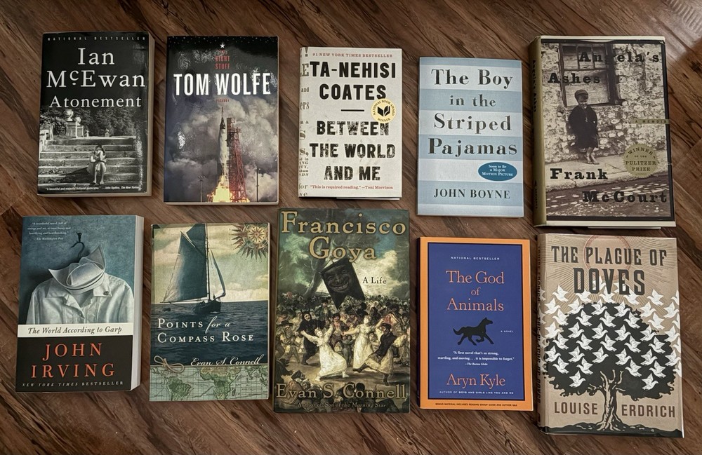 Lot of 10 Books Literature by Various Authors Paperbacks & Hardcovers
