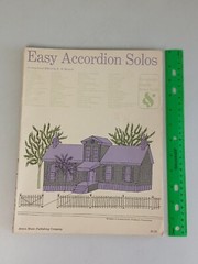 Vintage Sheet Music Book EASY ACCORDION SOLOS (Amsco, 1947) E.M. Bennett ~ Used