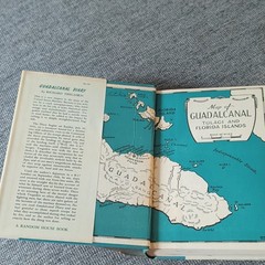 Random House Guadalcanal Diary Richard Tregaskis HC DJ Illustrated 1943