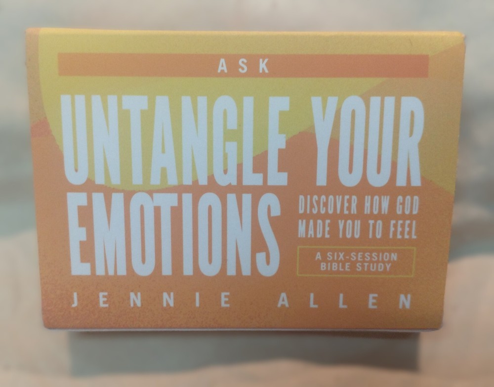 Untangle Your Emotions by Jennie Allen Discussion Card Deck