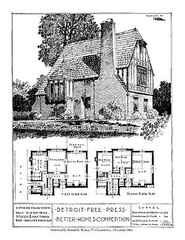 House Design Competitions – Book 11 Drawings – Detroit Free Press -1928