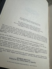 Thomas Nelson NKJV Holy Bible Dictionary Concordance Words of Jesus in Red