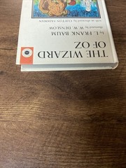 The Wizard of Oz by L. Frank Baum Macmillan 1962 Hardcover Illustrated 1st Print