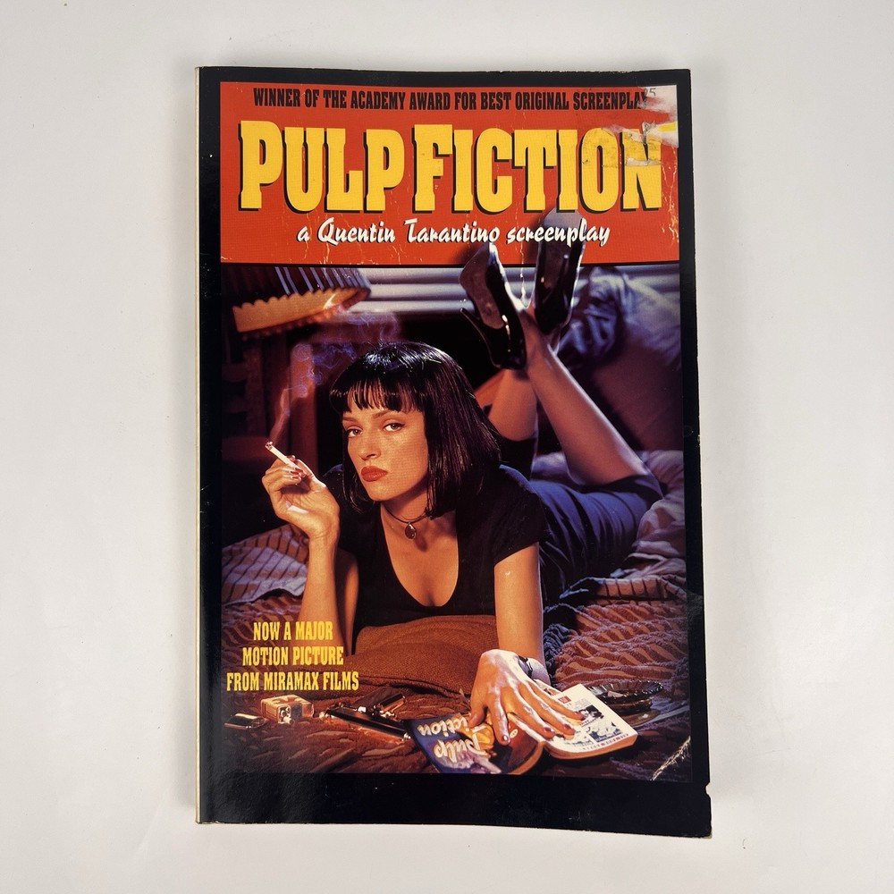 Pulp Fiction Screenplay Quentin Tarantino 1994 First Edition Miramax Paperback