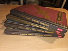 MINECRAFT Complete Handbook Collection 4 Book Set Hardcover Scholastic