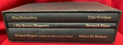 3 BOOK BOX SET: ROBERT WAGNER, THE MAN HIS MIND HIS MUSIC, 1967/1972 VVGC