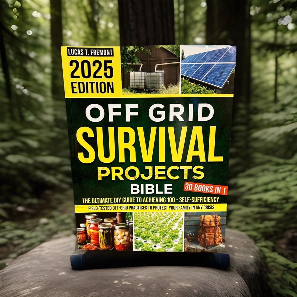 Off Grid Survival Projects Bible: the Complete DIY Guide to Achieving 100% Self