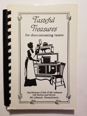 Vintage Cookbook Tasteful trasures Mount Lebanon Pa Women’s Club 198 Pages