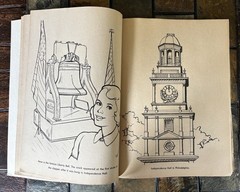 Vintage 1970’S BICENTENNIAL 1776 – 1976 AMERICAN HISTORY COLORING BOOK unused