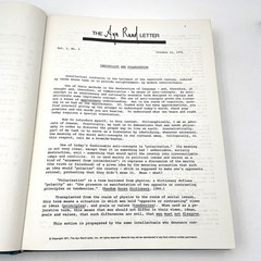 The Ayn Rand Letter Volumes I-IV 1971-1976 1st Print 1979 (+ Extras)