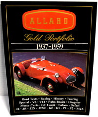 ALLARD Gold Portfolio 1937-1959 Brooklands Books Softbound *VERY GOOD*