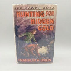 Hunting for Hidden Gold 1928 HCDJ Tan Cloth Early Cave‑Art Jacket Variant