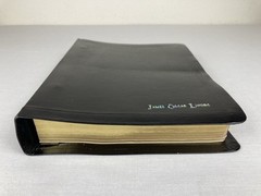 WORLD PUBLISHERS LOOSE LEAF KJV HOLY BIBLE CENTER COLUMN BONDED LEATHER RARE HTF