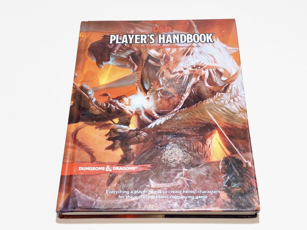 D&D Player’s Handbook Hardcover Dungeons & Dragons Core Rulebook 1st Ed 2014, EX