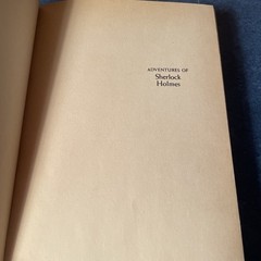 1965 Adventures Of Sherlock Holmes Classic A Conan Doyle