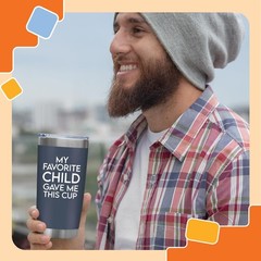 Funny Insulated Tumbler for Dad – 20 oz Break-Resistant Gift Idea