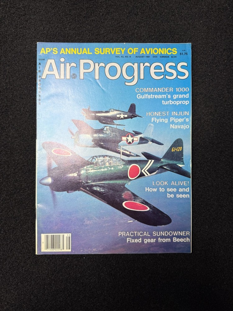 Air Progress Aviation Magazine 1981 AP’s Annual Survey of Avionics Aircraft