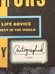 SIGNED Tribe of Mentors by Timothy Ferriss, Tim Ferriss, AUTOGRAPHED COPY RARE!