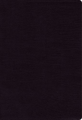 NASB, Thinline Bible, Giant Print, Bonded Leather, Black, Red Letter, 1995 Text,