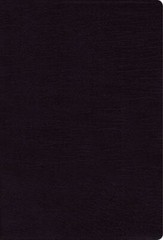 NASB, Thinline Bible, Giant Print, Bonded Leather, Black, Red Letter Edition, 19