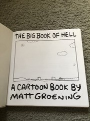 The Big Book of Hell, Matt Groening 1990 First Edition Hardcover Fast Shipping!