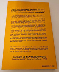Medicinal Plants of the Mountain West (1982) by Michael Moore
