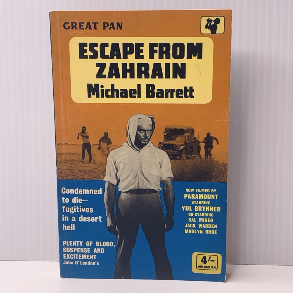 Escape From Zahrain Michael Barrett 1960