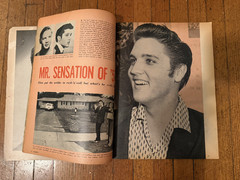 TV Star Annual Magazine 1956 EELVIS PRESLEY James Dean TV Cowboys Sal Mineo