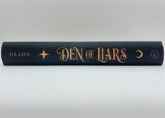 Den of Liars – Jessica S Olson | SIGNED | Hardback | Very Good