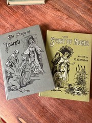 VINTAGE kids books „The Story of Joseph and Moses” ANTIQUE in PERFECT CONDITION