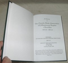 A History Of Florida State Association Of Missionary Baptist Churches 1920-2000