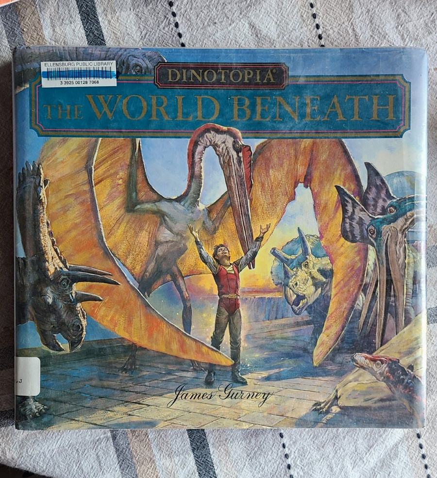 James Gurney Dinotopia: The World Beneath Hardcover Illustrated Ex-Library