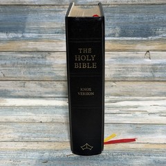 The Holy Bible Knox Version Baronius Press 2012 Hardcover Latin Vulgate Gilt