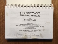 IPT’s Pipe Trades Training Manual ~Handbook ~Robert A Lee
