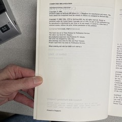 COMPUTER ORGANIZATION 3rd Intl Ed 1990 Hamacher Vranesic Zaky TPB VERY GOOD
