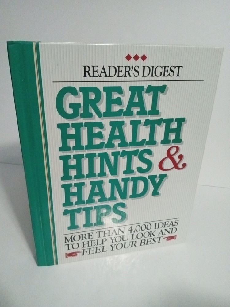 Great Health Hints and Handy Tips – Readers Digest Hardcover