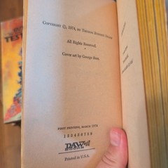 Bargain DAW Book Lot 5 Sci-Fi Paperbacks for $25 Vintage Good Condition