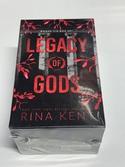 Legacy of Gods Boxed Set Books 1-3: God of Malice, God of Pain, and God of Wrath